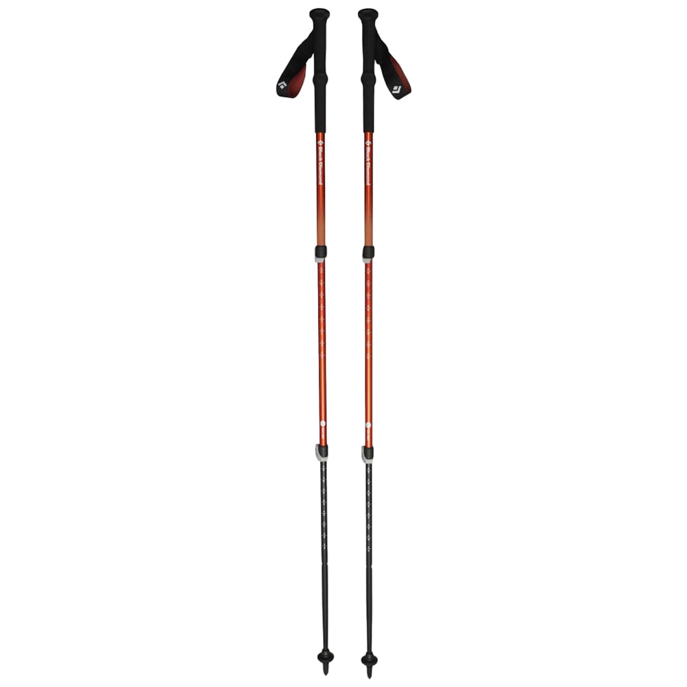 Black Diamond Back Trekking Poles - Burnt Sienna