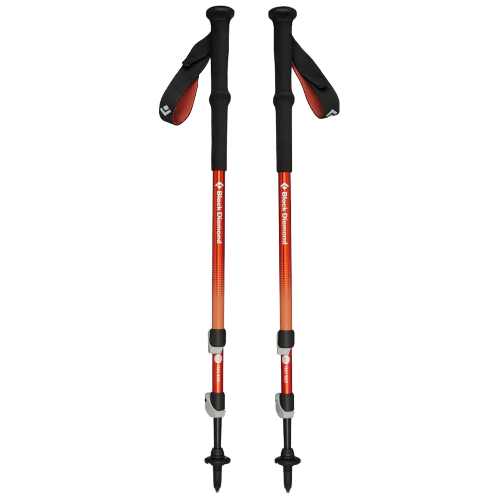 Black Diamond Back Trekking Poles - Burnt Sienna