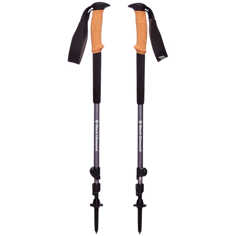 Black Diamond Back Trekking Poles - Granite