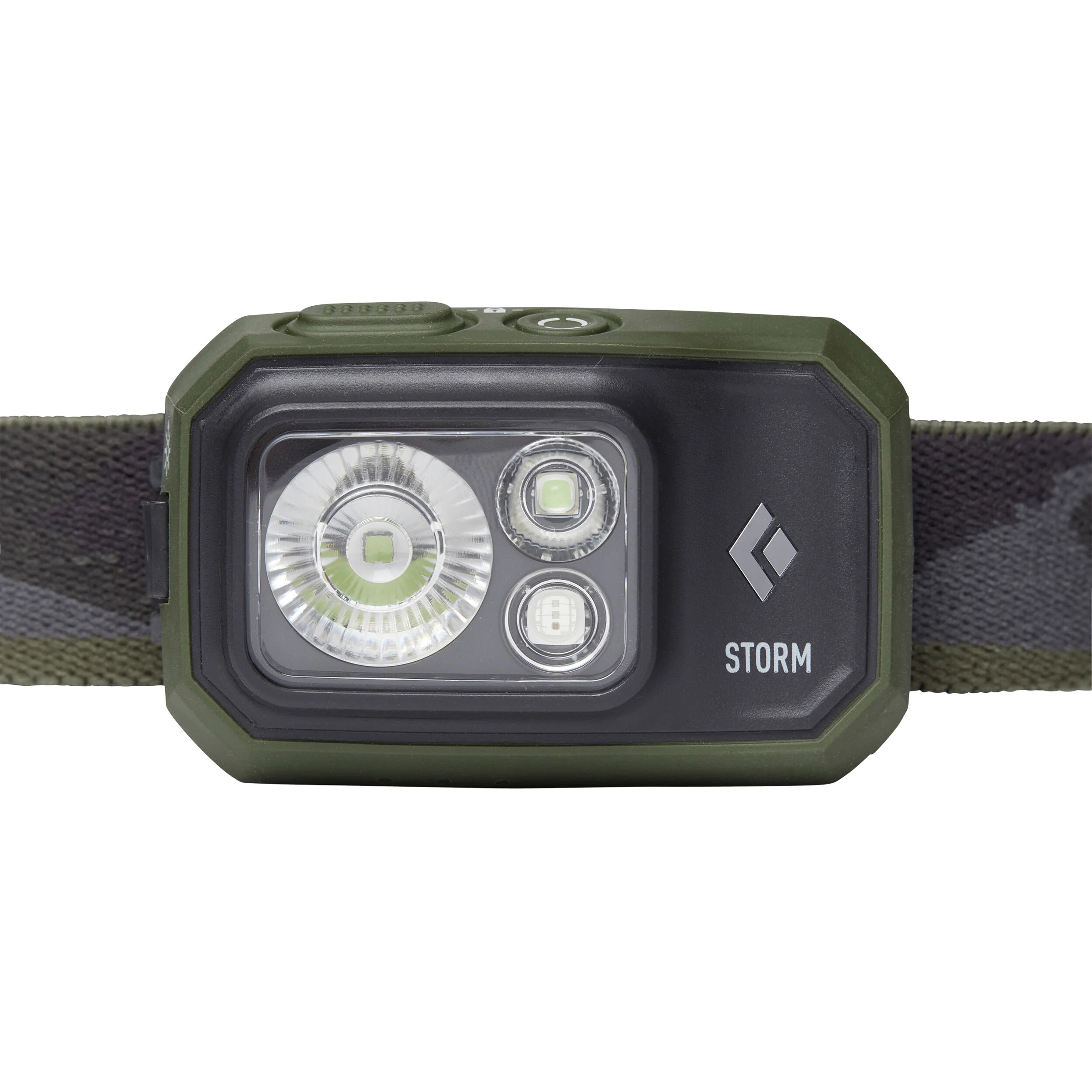 Black Diamond 450 Storm Dark Olive Head Torch - 450 lumens