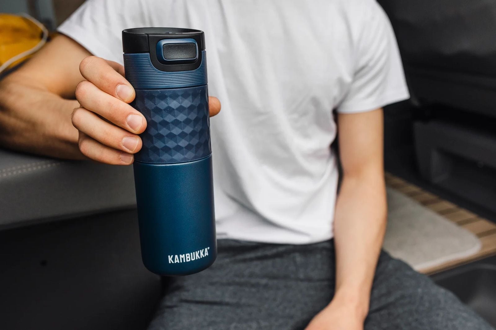 Kambukka Etna Grip Thermal Mug 500 ml - Denim Blue