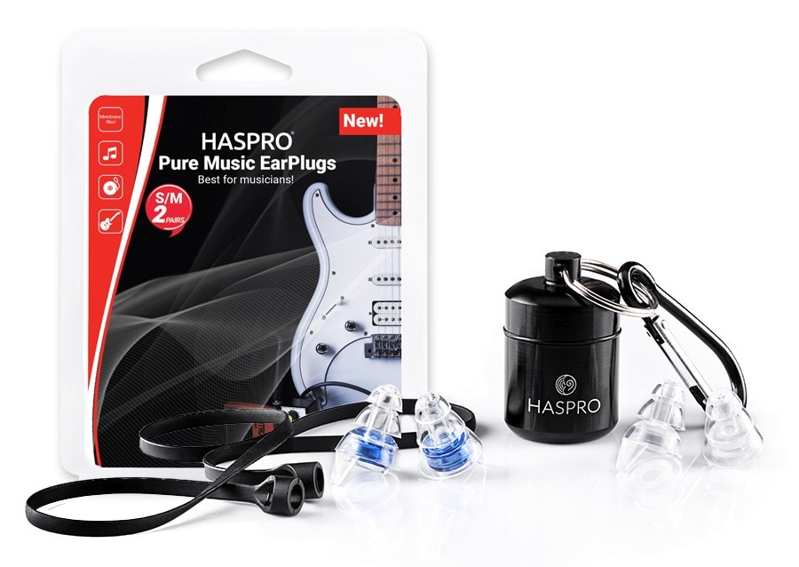 Haspro Pure Music Universal Earplugs - Blue