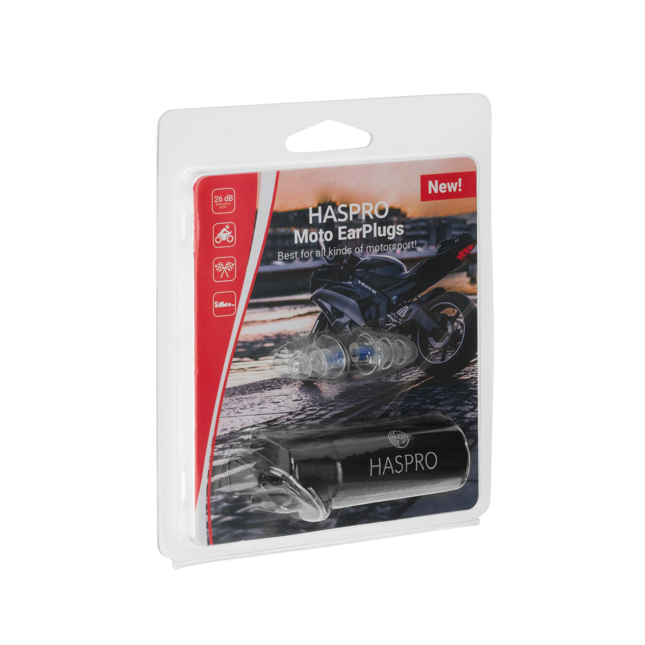 Haspro Moto Universal Earplugs
