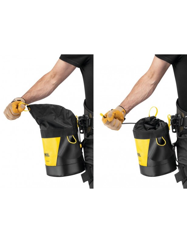 Petzl Toolbag 6 3 l - Black/Yellow 