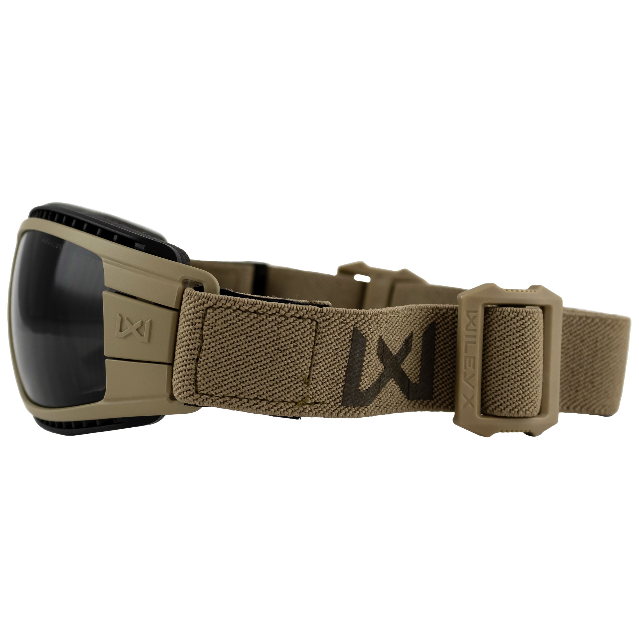 Wiley X Lynx Clear/Grey Tactical Goggles - Tan