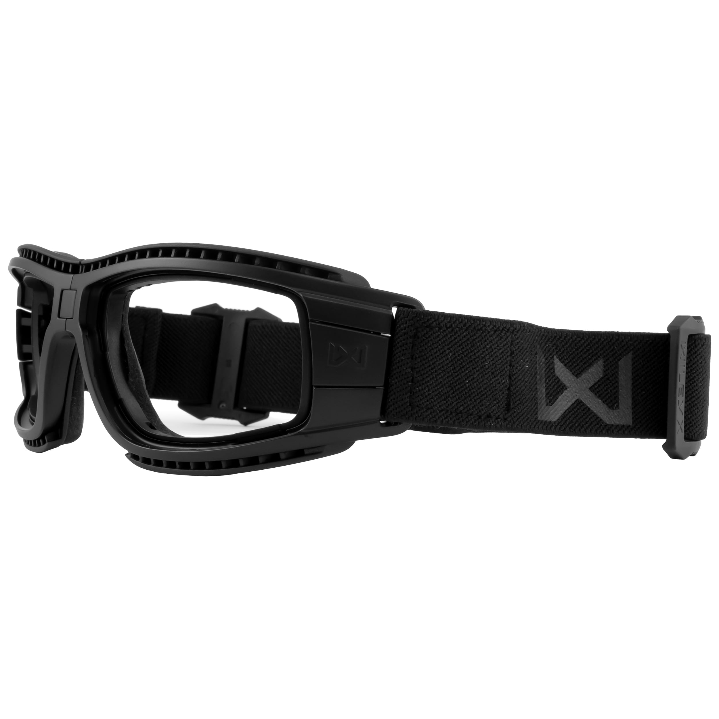 Wiley X Lynx Clear/Grey Tactical Goggles - Black