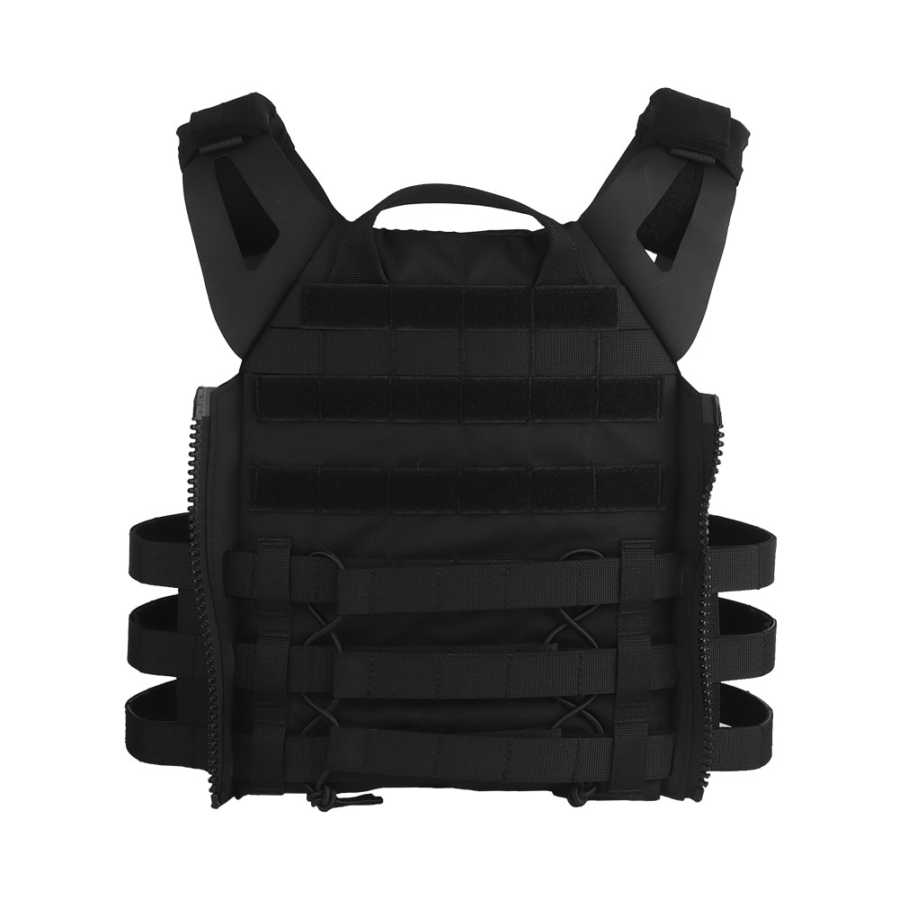 Wosport VE-99 Plate Carrier Tactical Vest - Black