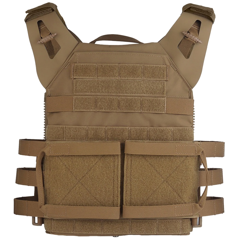 Wosport VE-99 Plate Carrier Tactical Waistcoat - Coyote Brown