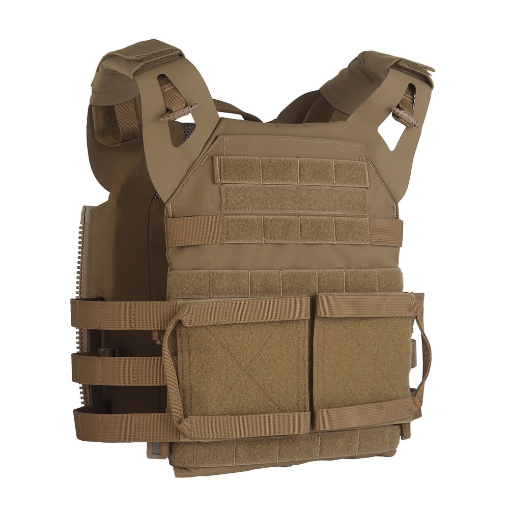 Wosport VE-99 Plate Carrier Tactical Waistcoat - Coyote Brown