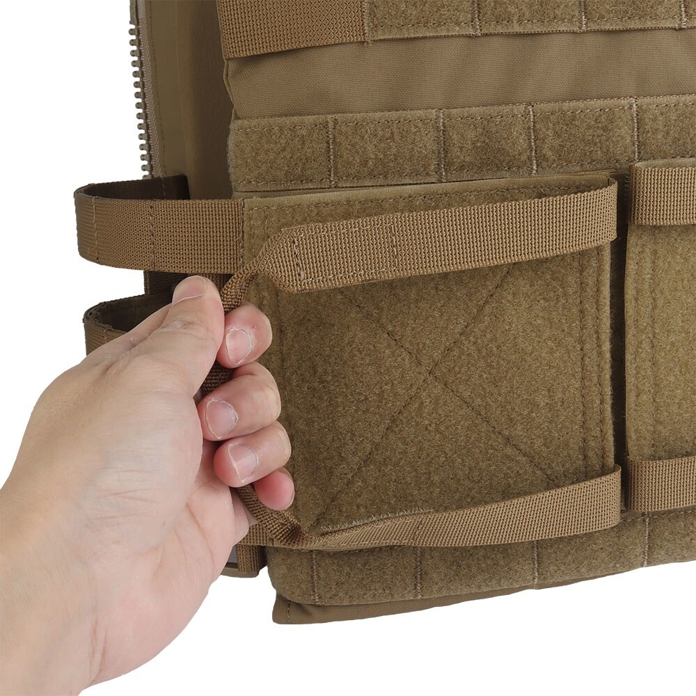 Wosport VE-99 Plate Carrier Tactical Waistcoat - Coyote Brown