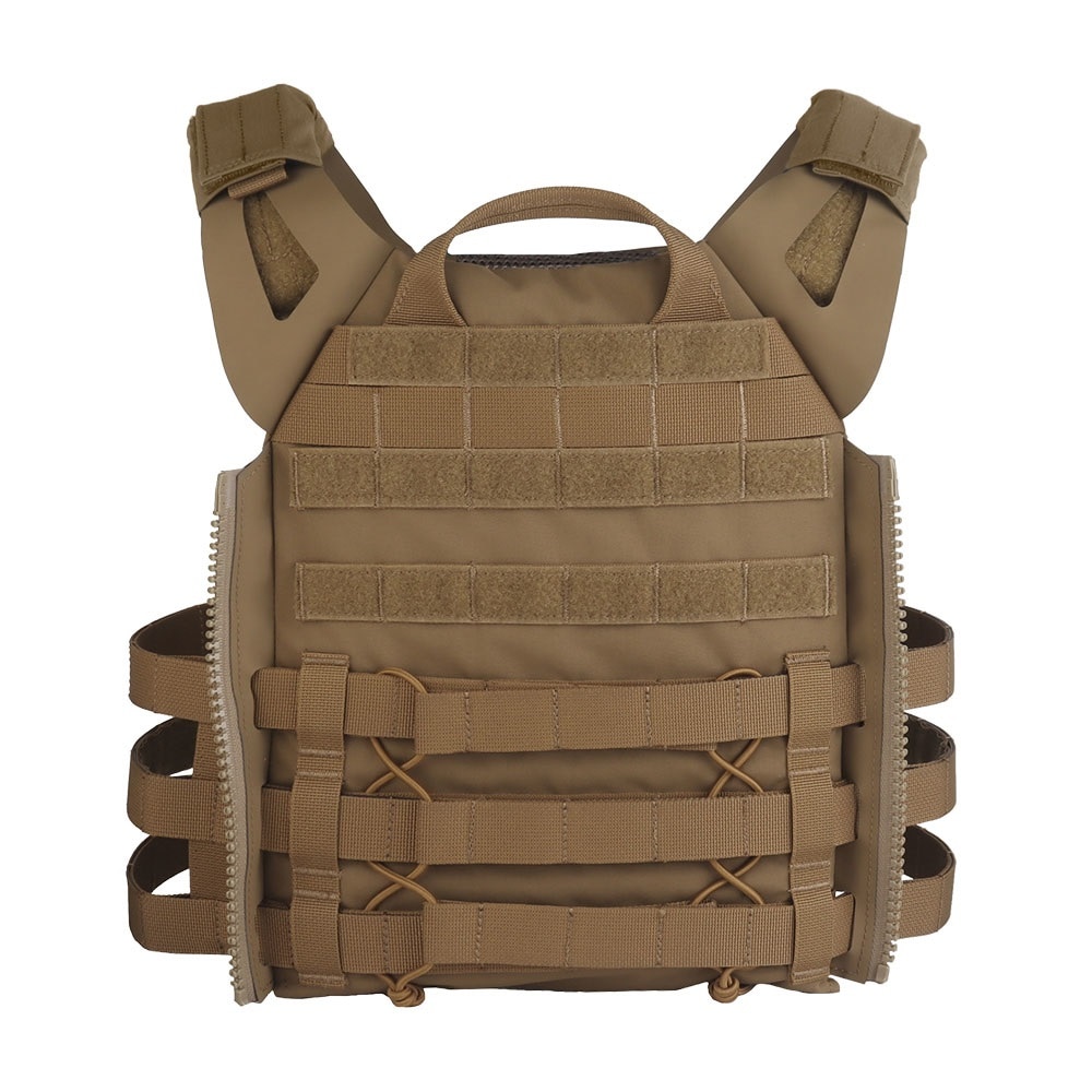 Wosport VE-99 Plate Carrier Tactical Waistcoat - Coyote Brown