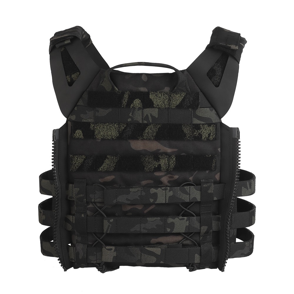 Wosport VE-99 Plate Carrier Tactical Waistcoat - MultiCam Black