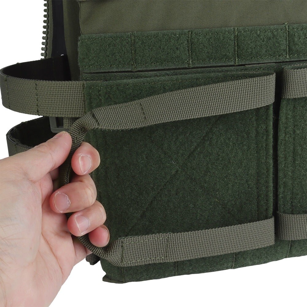 Wosport VE-99 Plate Carrier Tactical Waistcoat - Ranger Green