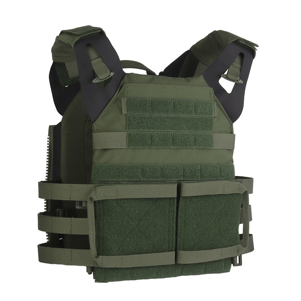 Wosport VE-99 Plate Carrier Tactical Waistcoat - Ranger Green