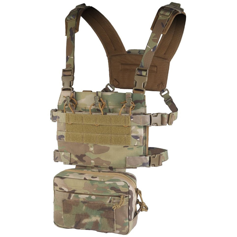 Wosport VE-107 Chest Rig Tactical Vest - MultiCam