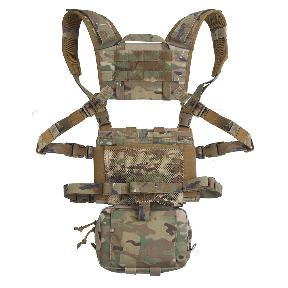 Wosport VE-107 Chest Rig Tactical Vest - MultiCam