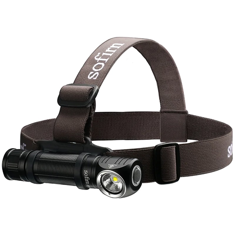 Sofirn HS40 Black Head and Angle Torch - 2000 lumens