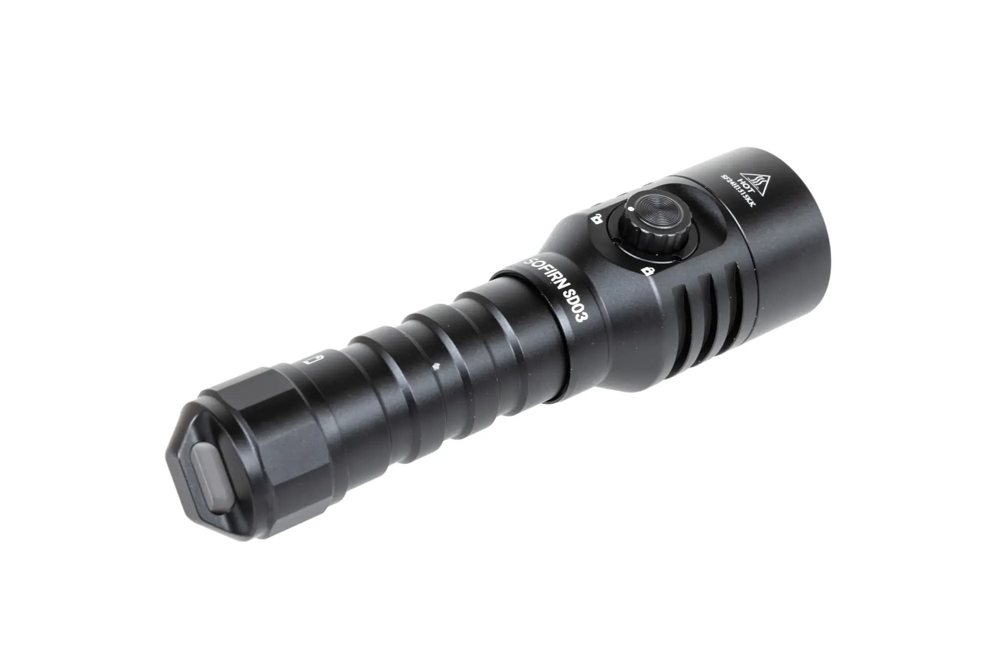 Sofirn SD03 Black Torch with rechargeable battery - 1800 lumens