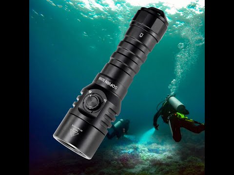 Sofirn SD06 Black Flashlight with rechargeable battery - 3200 lumens