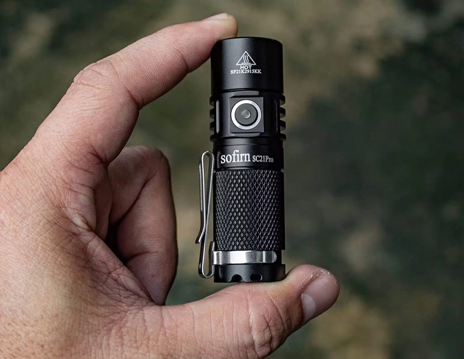 Sofirn SC21 Pro Black Flashlight - 1100 lumens