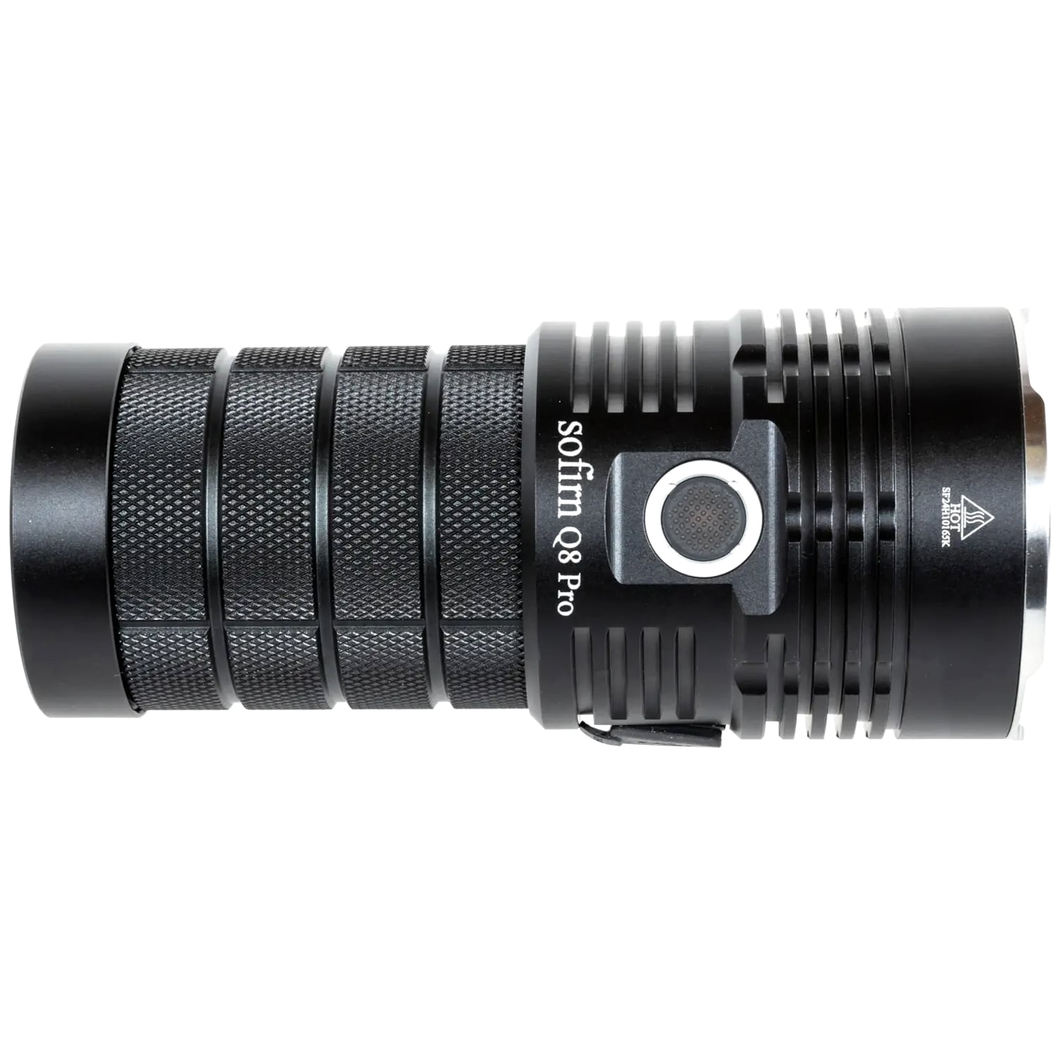 Sofirn Q8 Plus Black Torch with rechargeable battery - 11000 lumens