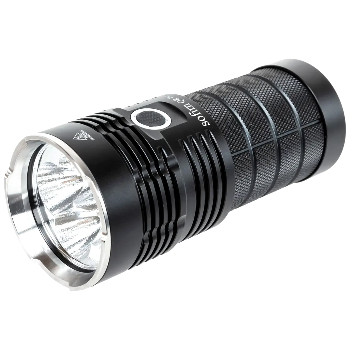 Sofirn Q8 Plus Black Torch with rechargeable battery - 11000 lumens