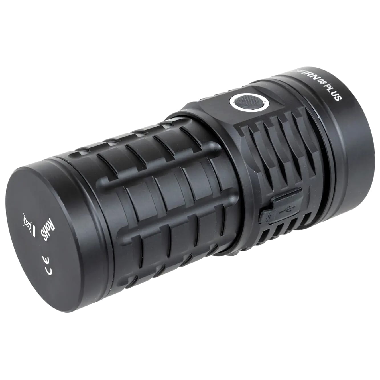 Sofirn Q8 Plus Black Torch with rechargeable battery - 16000 lumens