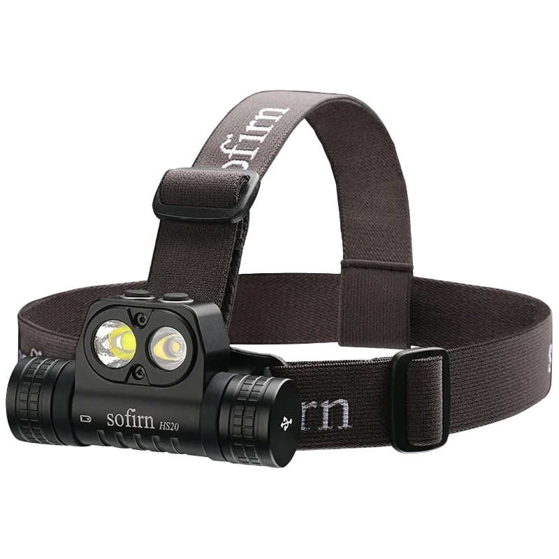 Sofirn HS20 Black Head Torch - 2700 lumens