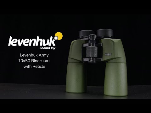 Levenhuk Army 10x50 Binoculars with Target Reticle