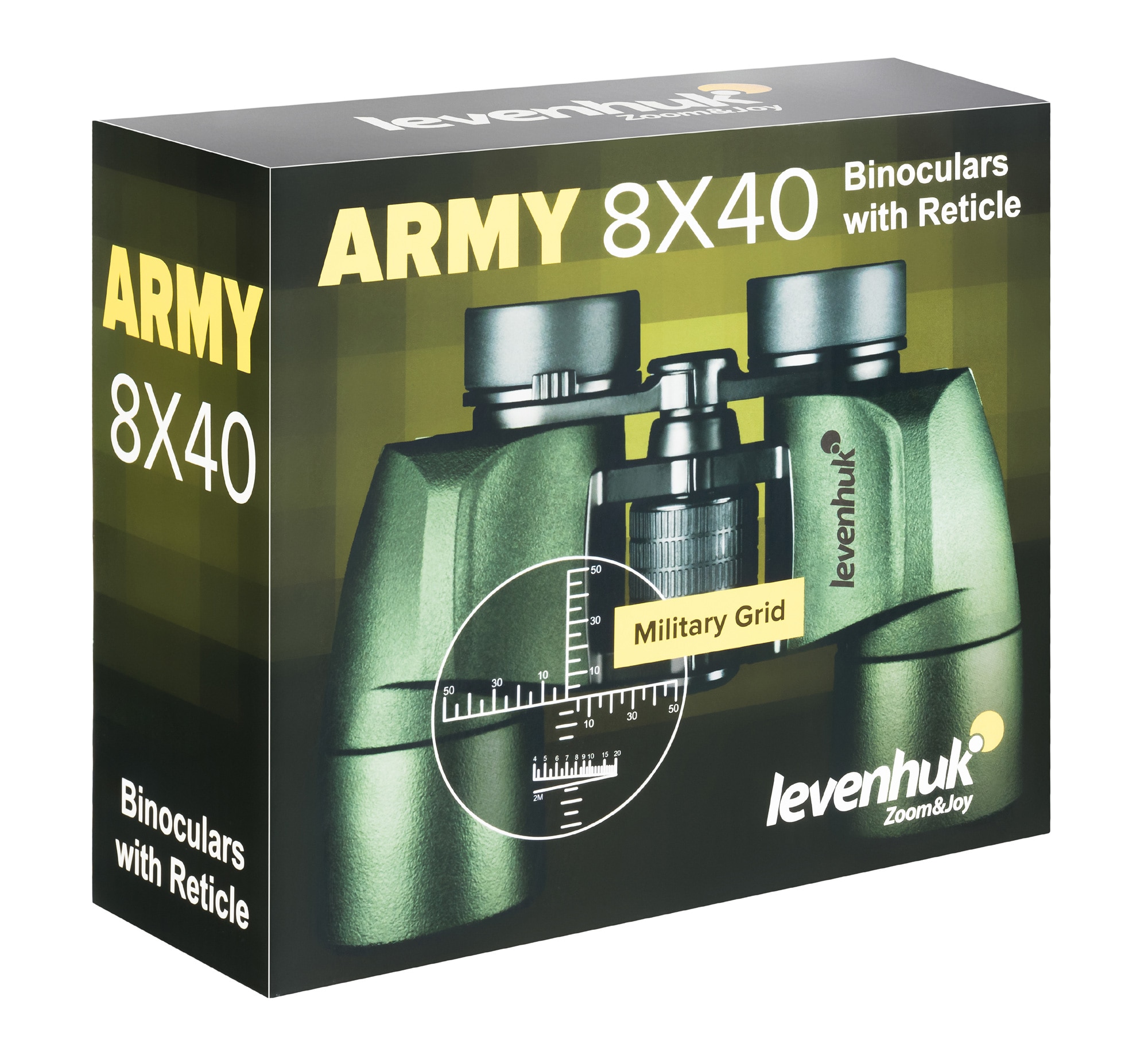 Levenhuk Army 8x40 Binoculars with Reticle