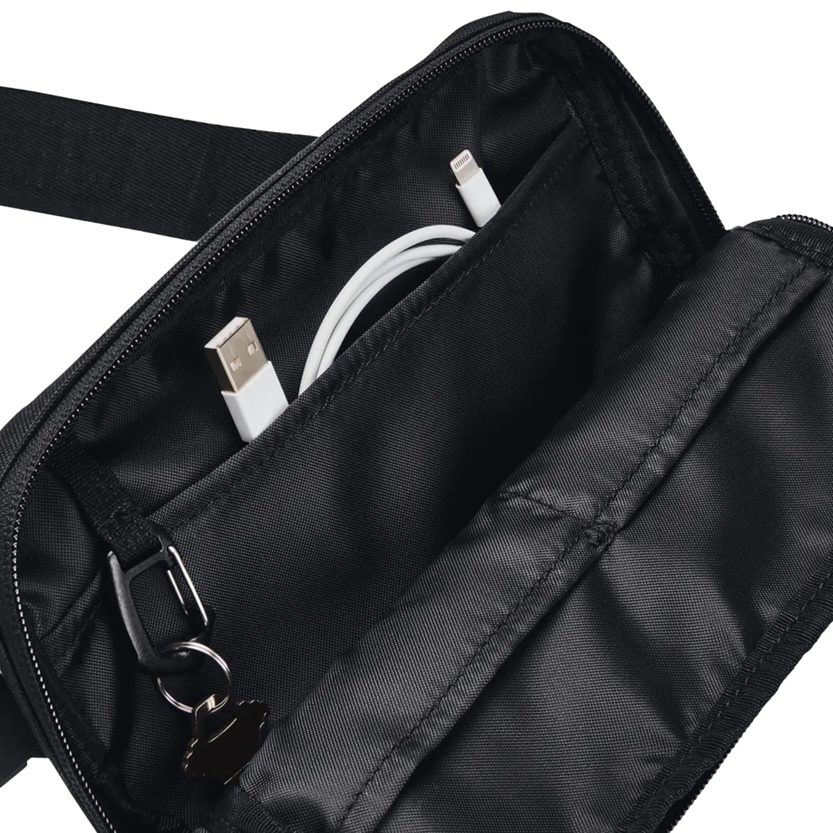 Under Armour Loudon Bum Bag - Black/White