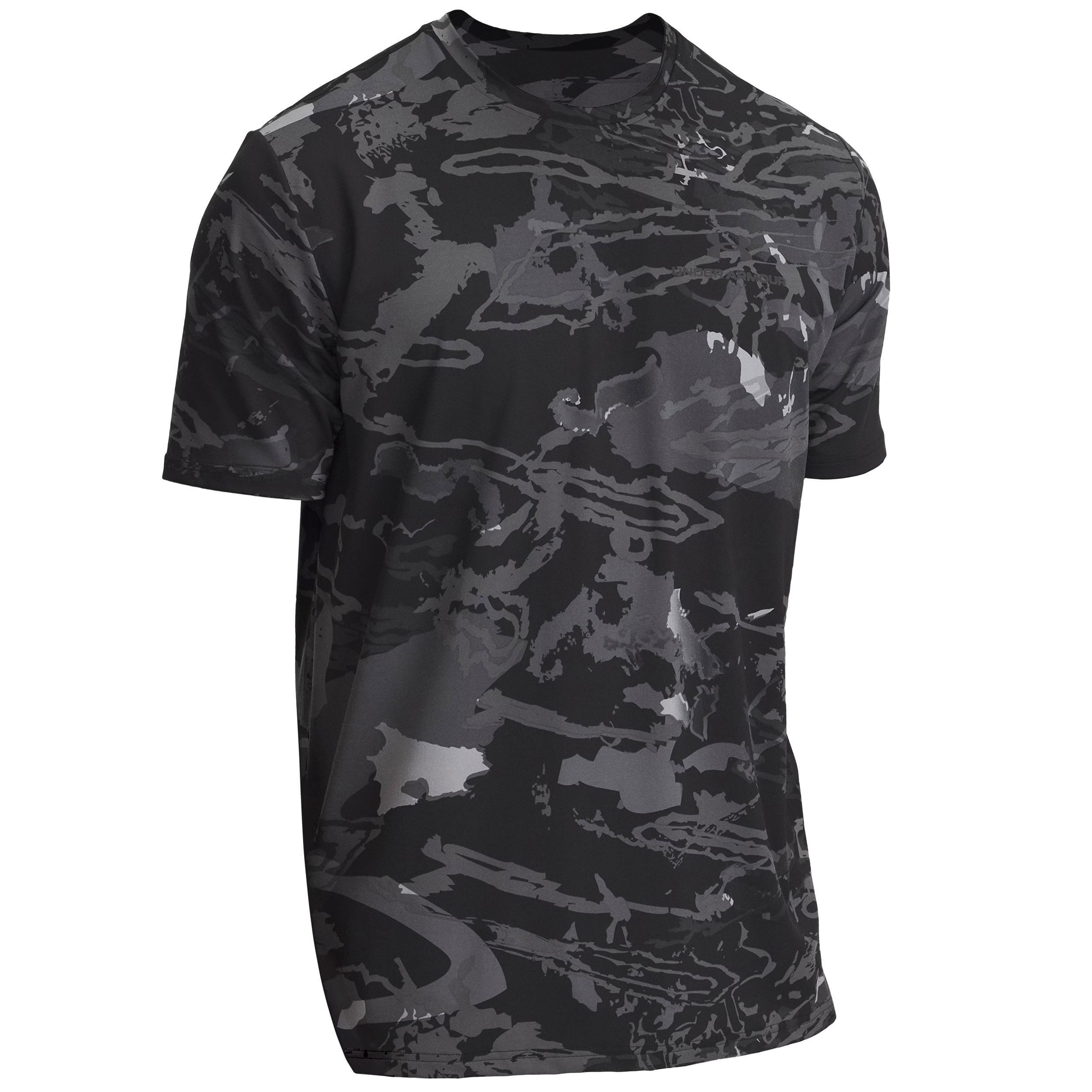 Under Armour Vanish Energy Printed Thermal Shirt - Black/Anthracite