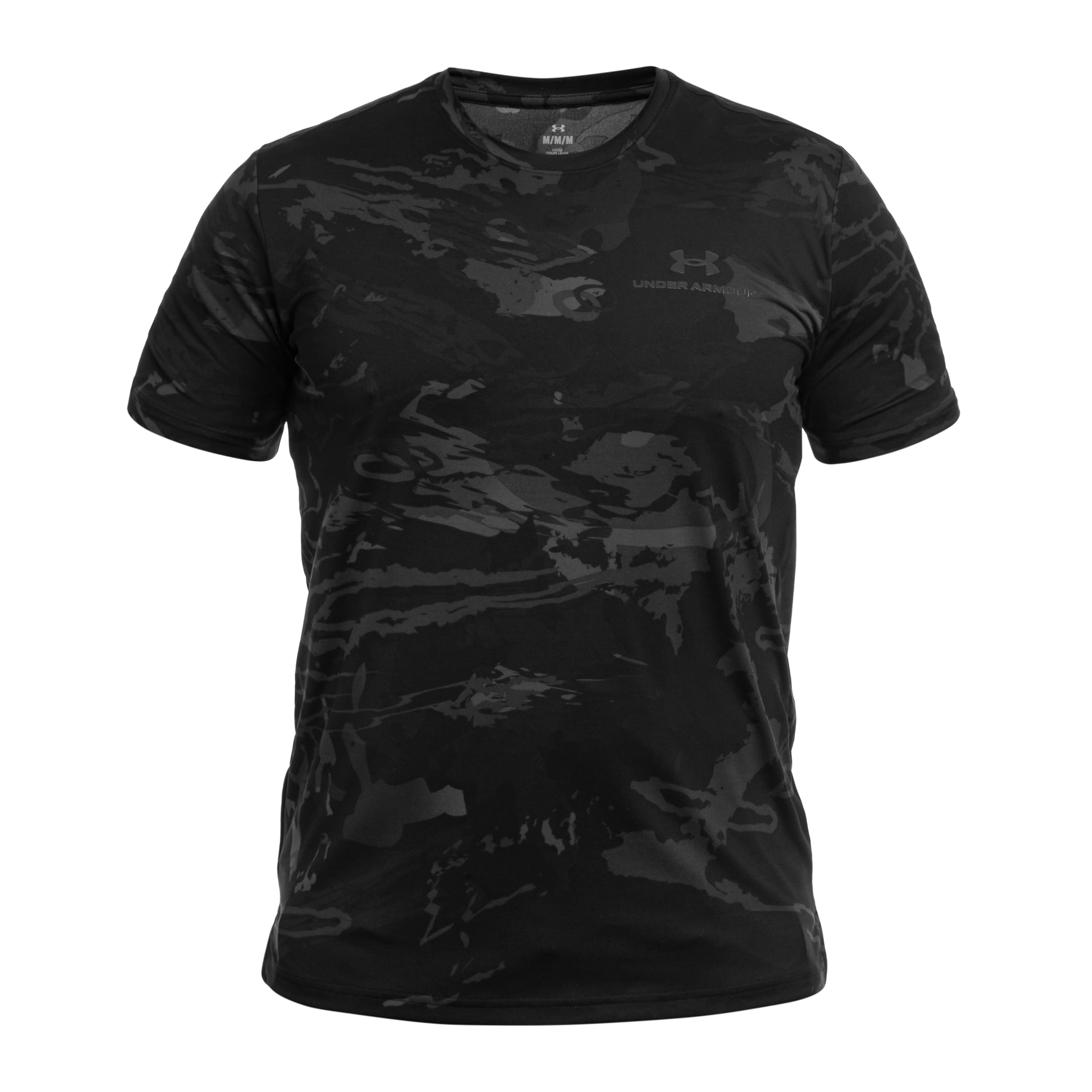 Under Armour Vanish Energy Printed Thermal Shirt - Black/Anthracite