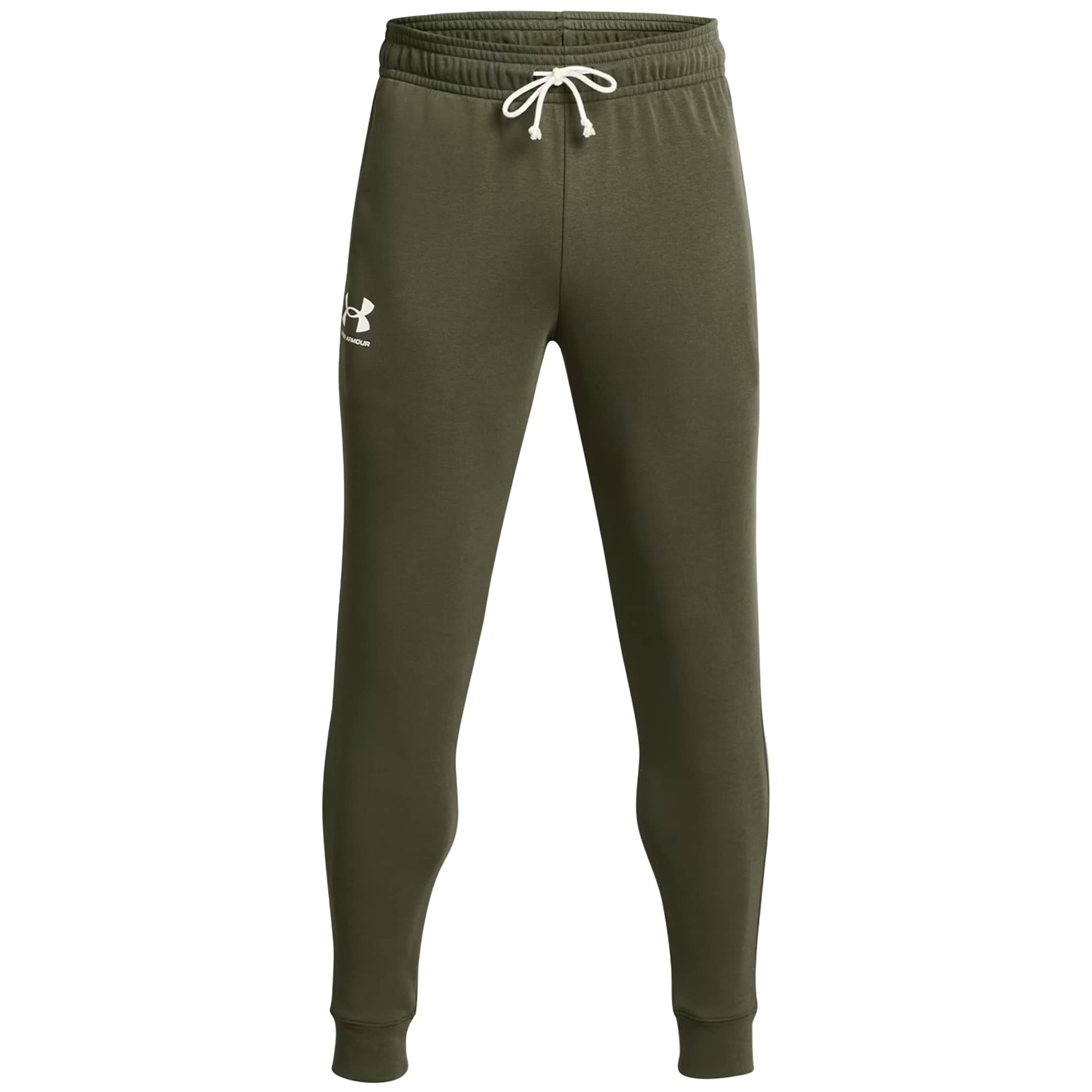 Under Armour Rival Terry Jogger Trousers - OD Green/Onyx White