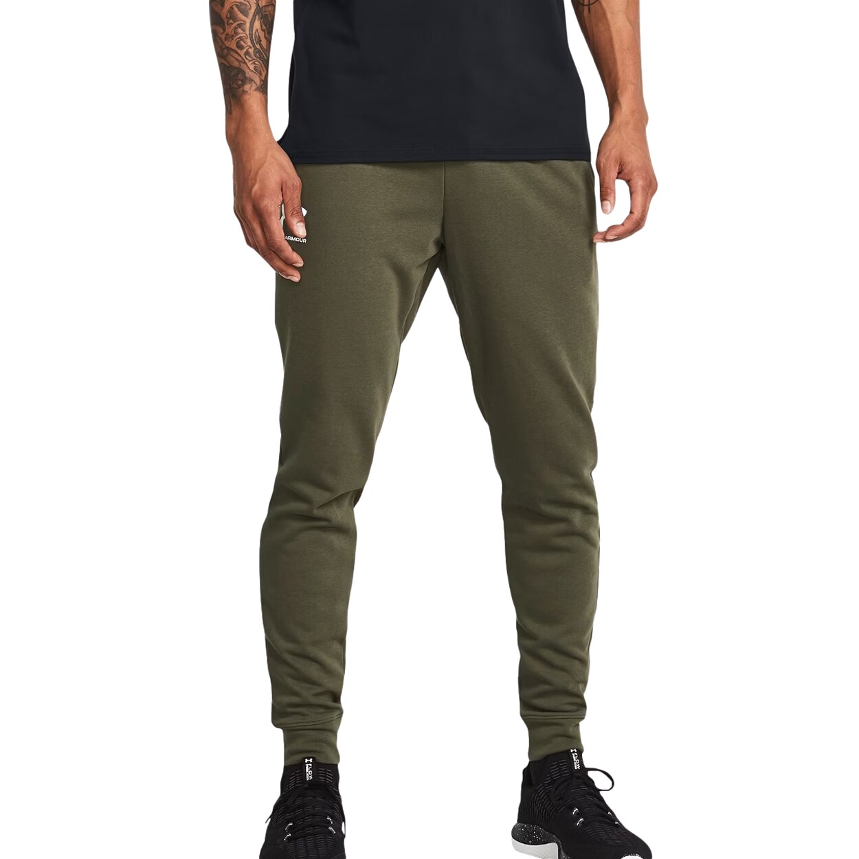 Under Armour Rival Terry Joggers - OD Green/Onyx White