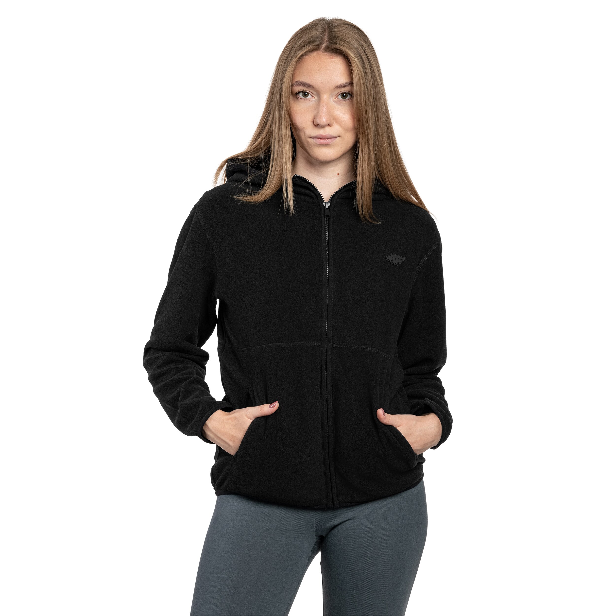 4F F315 Women's Fleece - Black