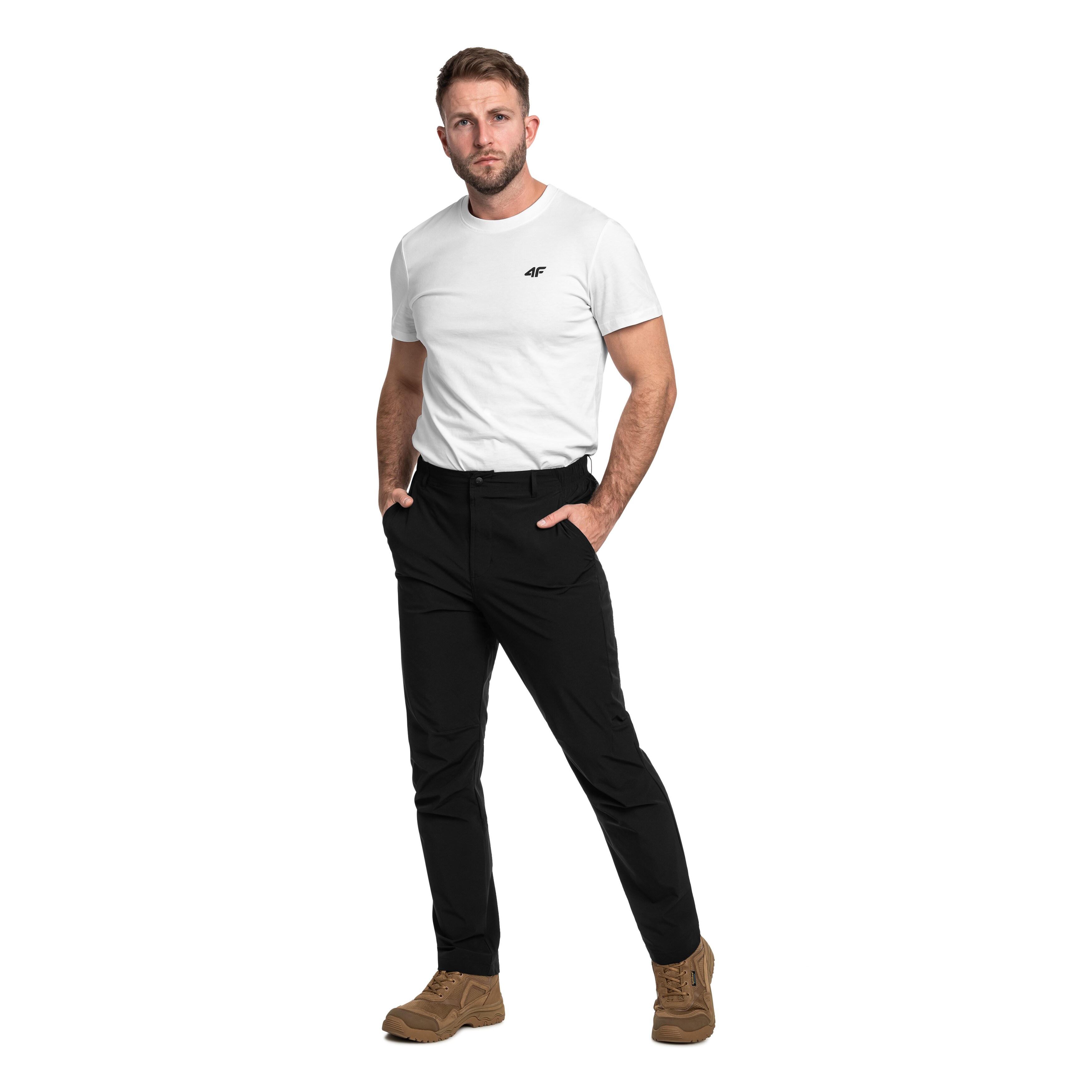 4F M0790 Trousers - Black