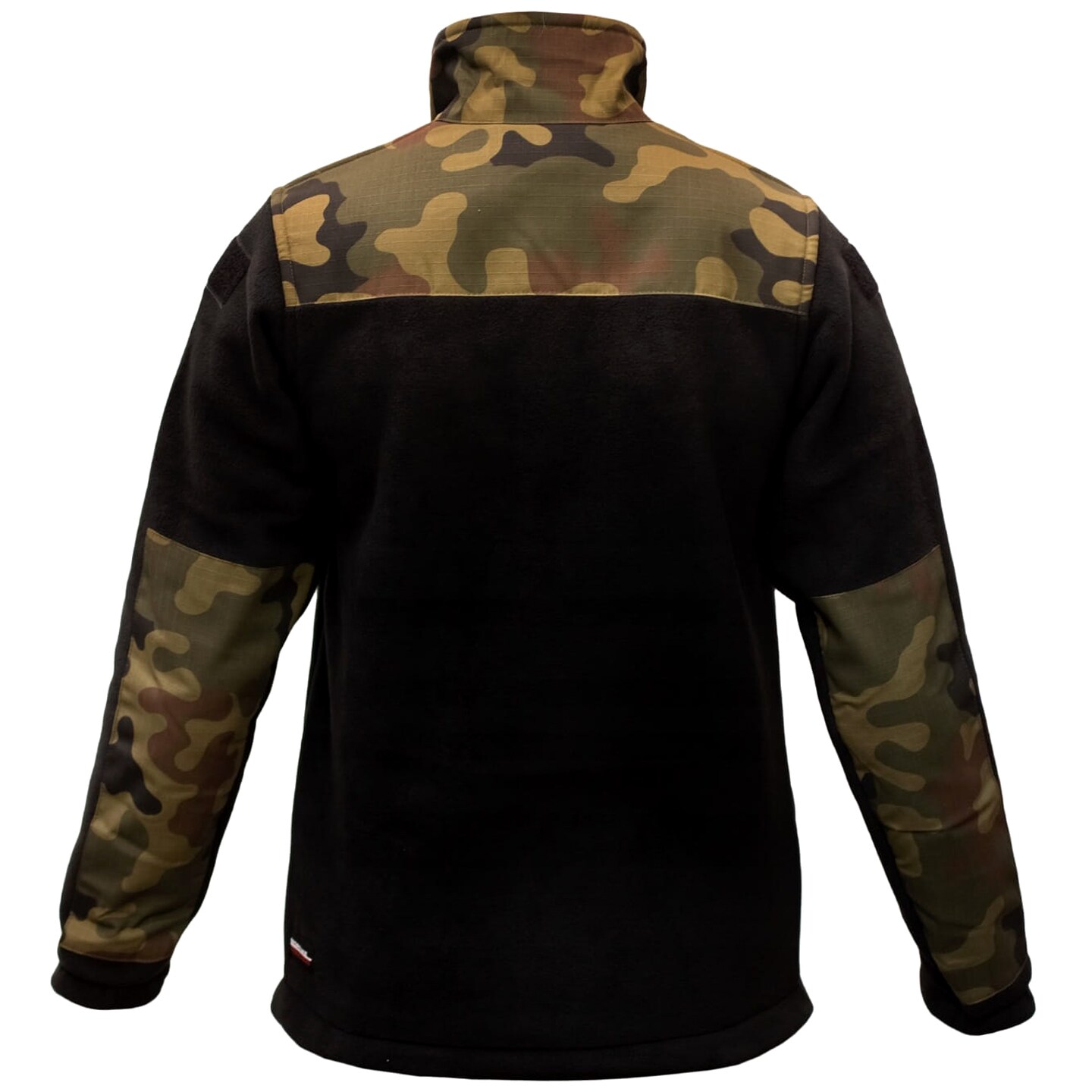 Maxtex Junior Children's Fleece - Black/wz.93 Pantera PL Woodland