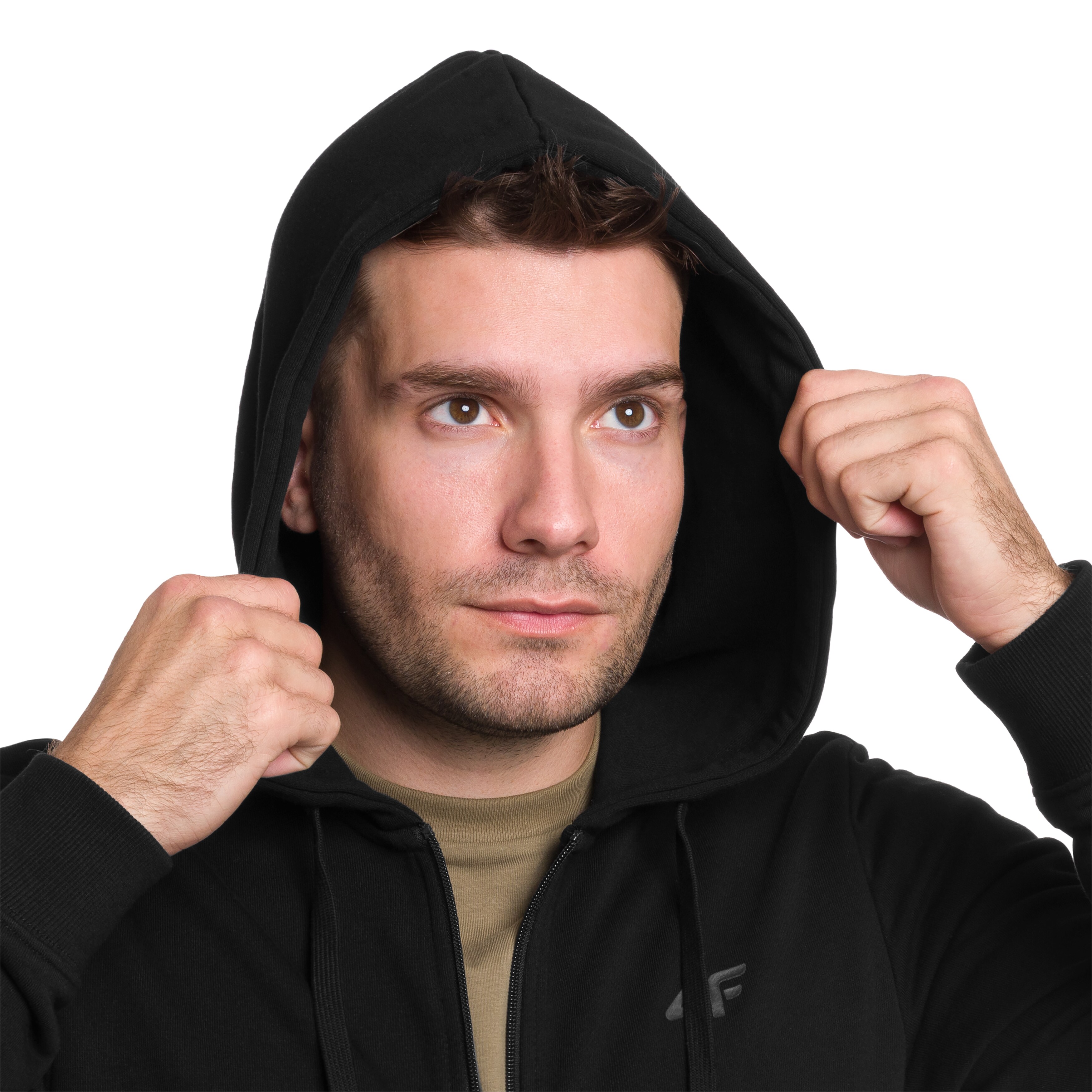 4F M1768 Sweatshirt - Black