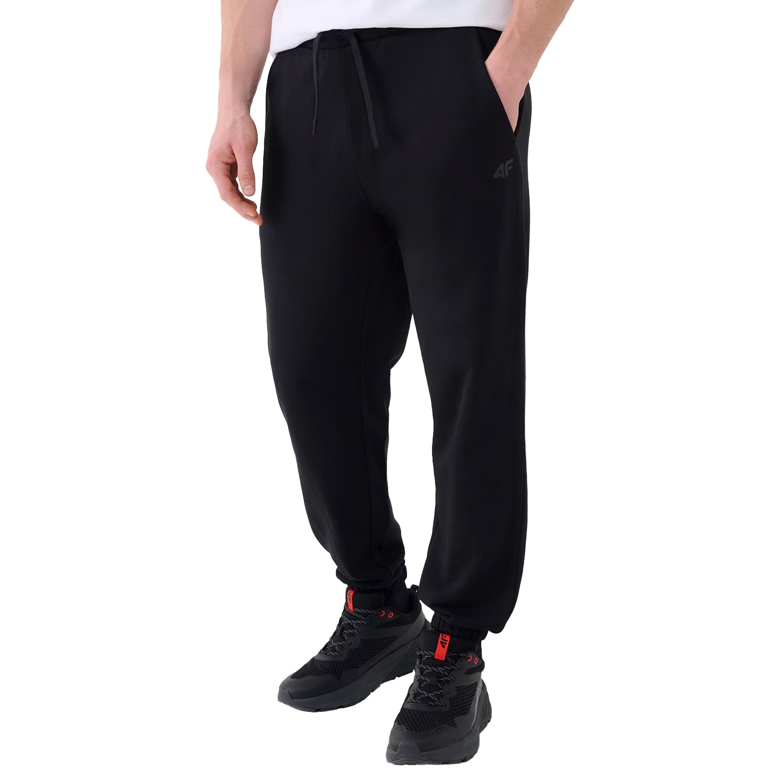 4F CAS M1139 Tracksuit Bottoms - Black