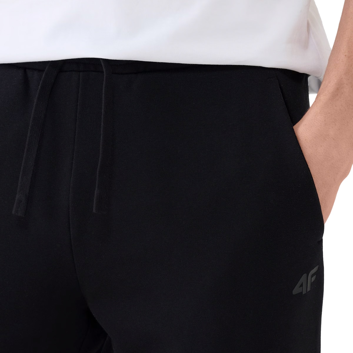 4F CAS M1139 Tracksuit Bottoms - Black