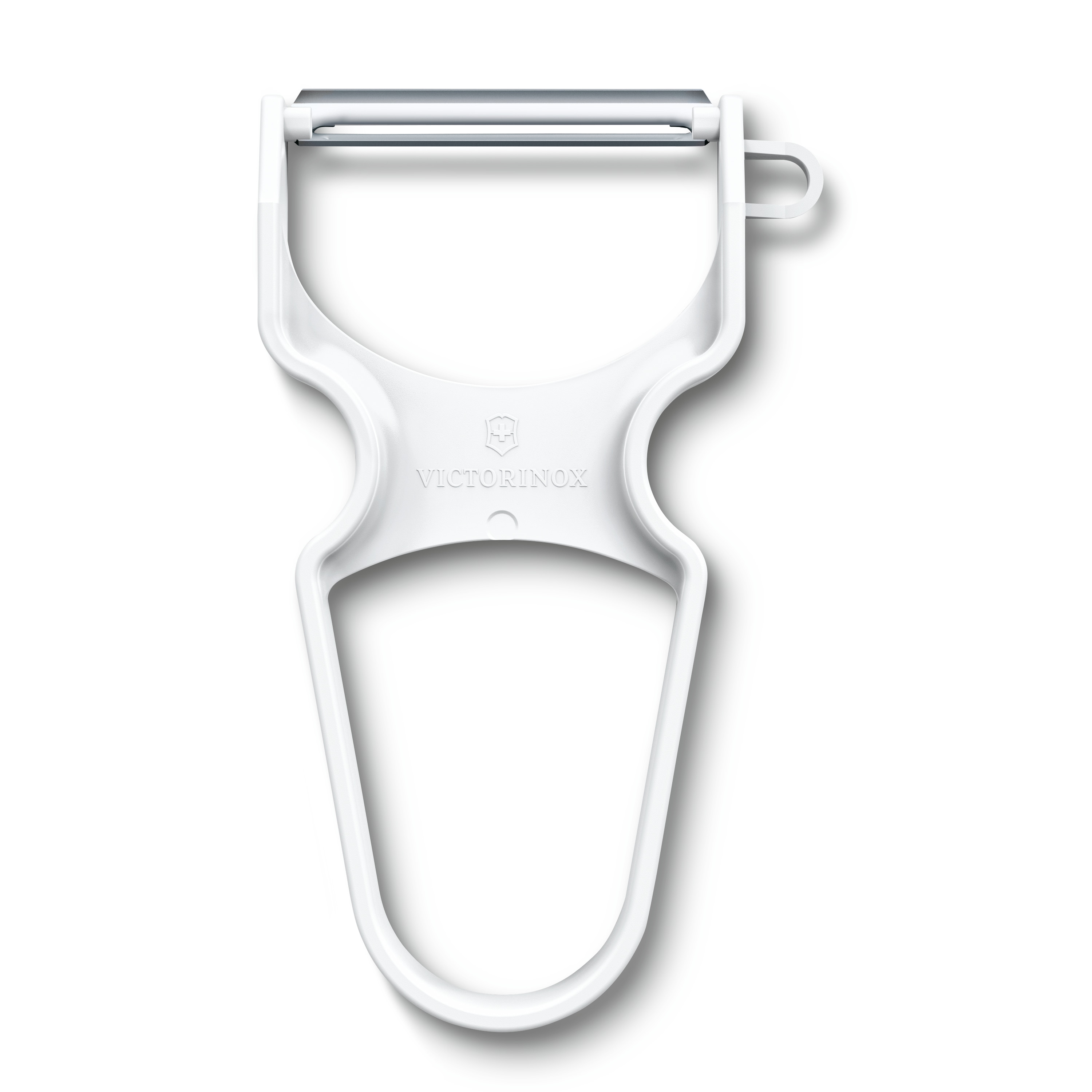 Victorinox Rapid Vegetable and Fruit Peeler - smooth blade - White