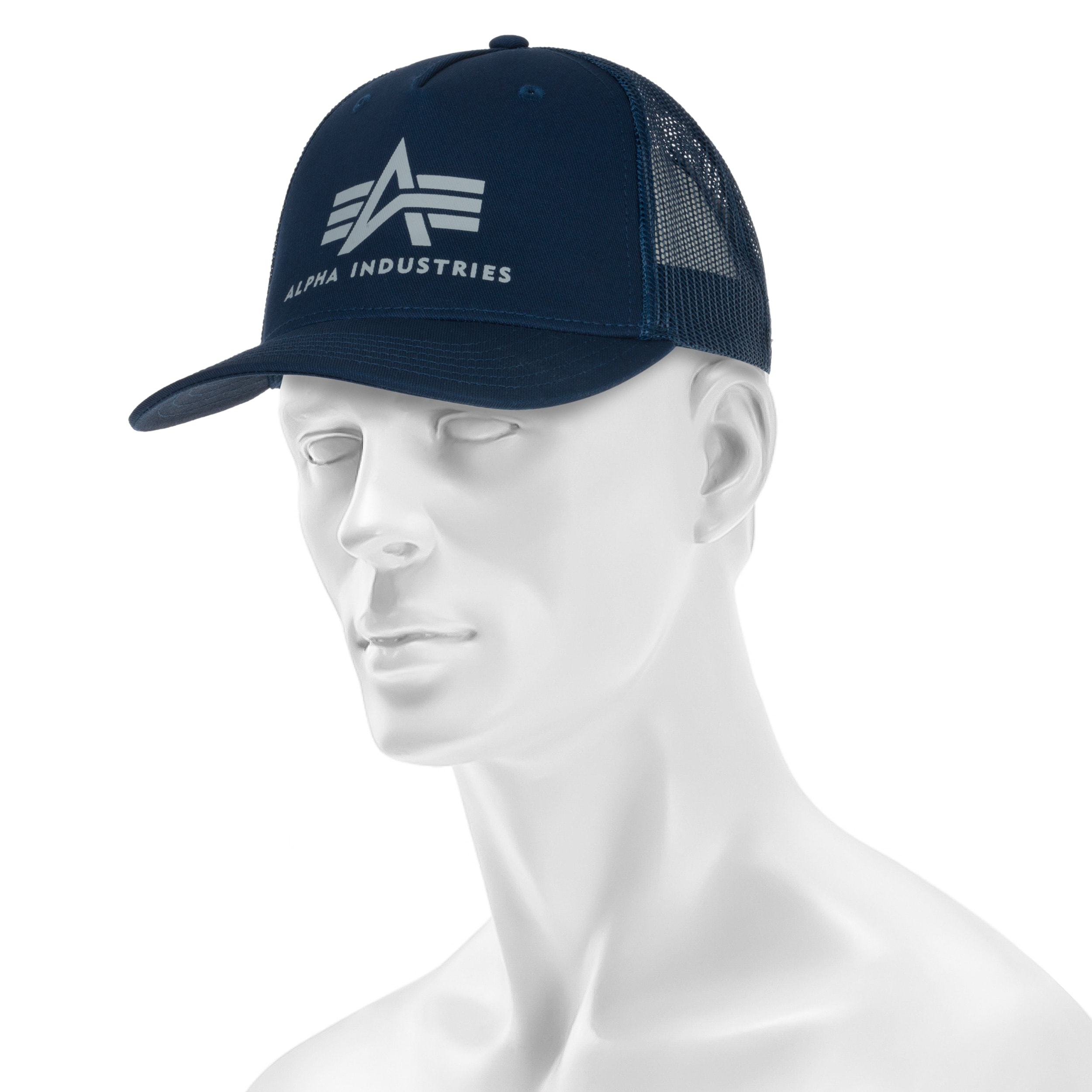 Alpha Industries Basic Trucker Cap - Rep Blue