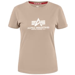 Alpha Industries New Basic Women's T-shirt - Vintage Sand