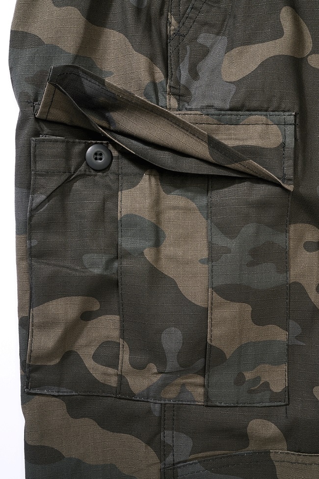 Brandit Cargo BDU Rip-Stop Women's Pants - Dark Camo