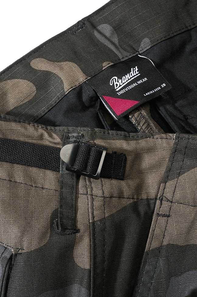 Brandit Cargo BDU Rip-Stop Women's Pants - Dark Camo