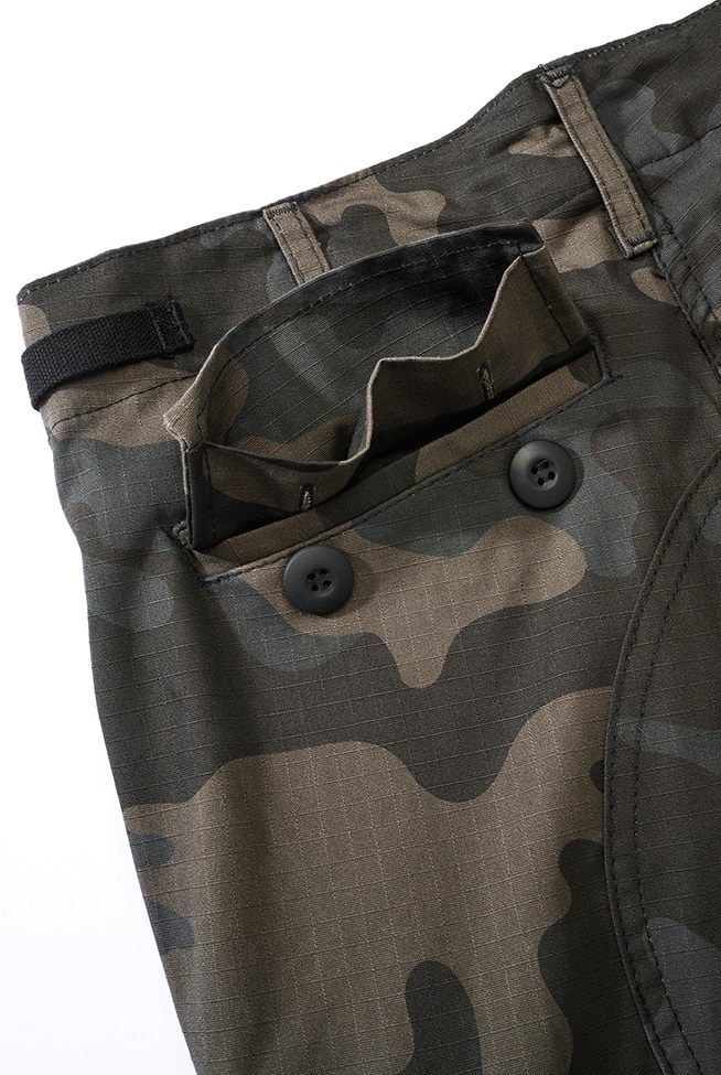 Brandit Cargo BDU Rip-Stop Women's Pants - Dark Camo