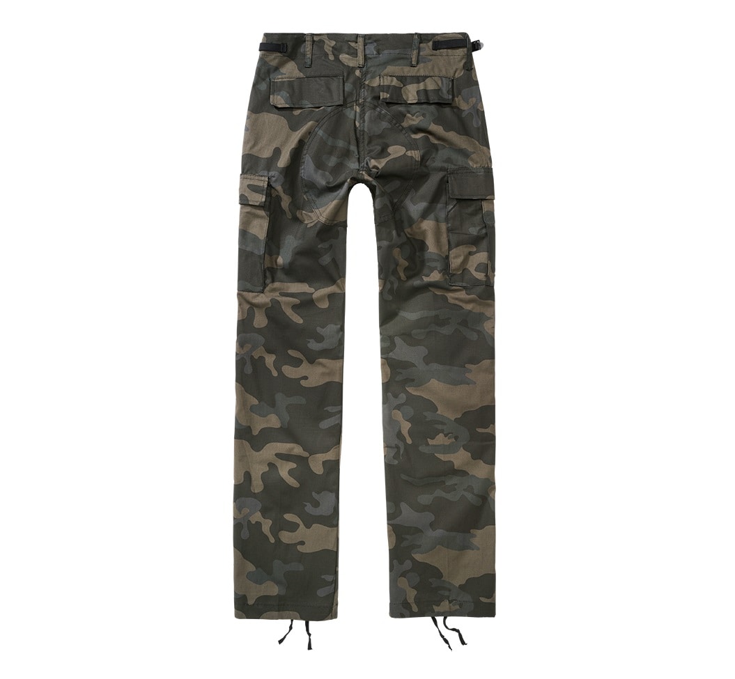 Brandit Cargo BDU Rip-Stop Women's Pants - Dark Camo