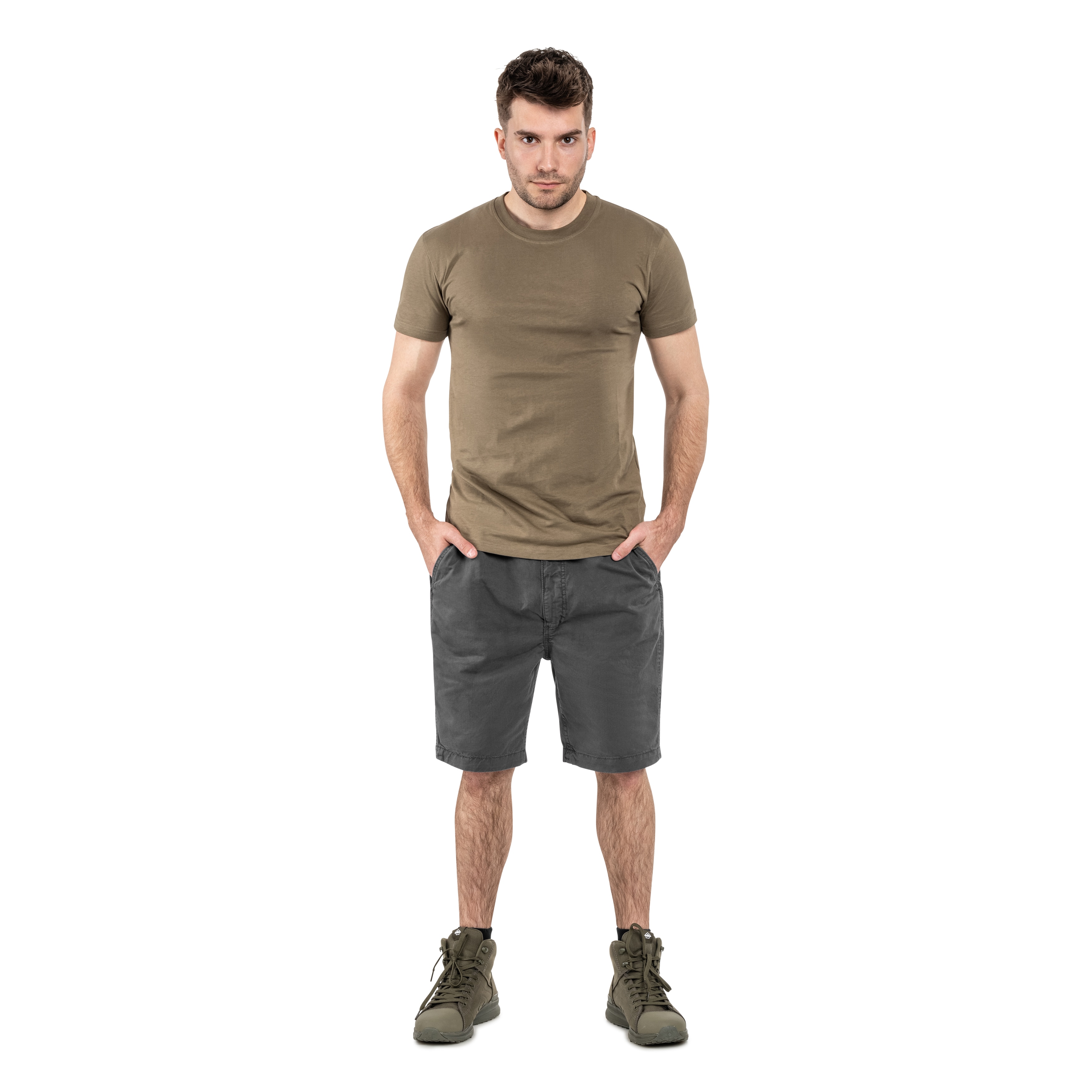 Alpha Industries Basic Cotton Short - Vintage Grey