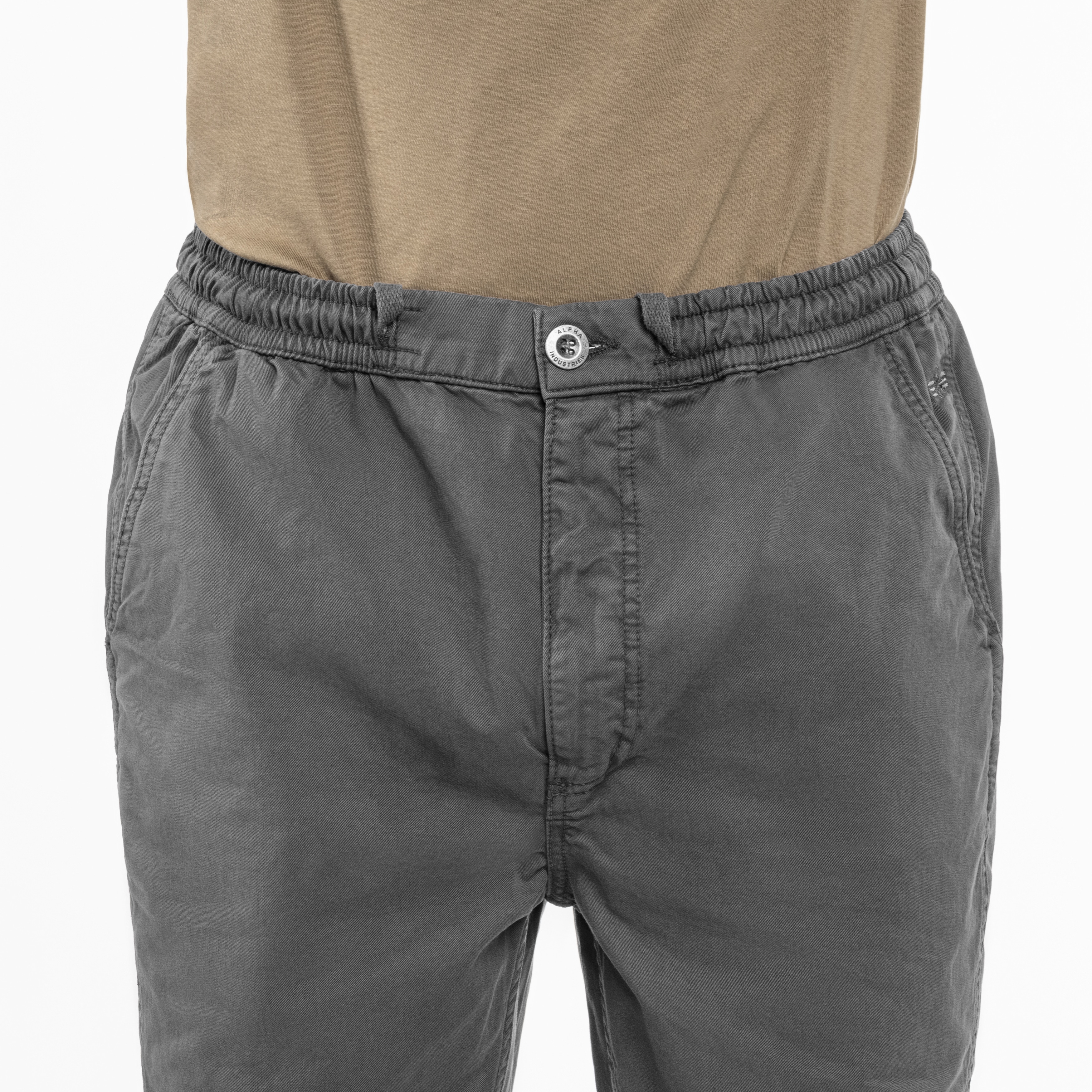 Alpha Industries Basic Cotton Short - Vintage Grey